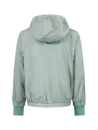 Giubbino per bambina Stella McCartney Kids verde con logo sul davanti TY2B37 Z0537 754 STELLA McCARTNEY KIDS 