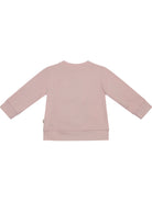 Felpa per neonata Stella McCartney Kids rosa con dettaglio logo sul davanti TY4000 Z3409 51R STELLA McCARTNEY KIDS 