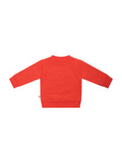 Felpa per bambina Stella McCartney Kids rossa con stampa fiore sul davanti TY4080 Z0499 426 STELLA McCARTNEY KIDS 