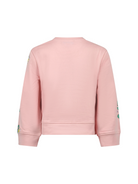 Felpa per bambina Stella McCartney Kids rosa con stampa logo sul davanti TY4A30 Z3409 51R STELLA McCARTNEY KIDS 