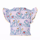 T-shirt per bambina Stella McCartney Kids rosa con ruches TY5A12 Z3434 51RMC STELLA McCARTNEY KIDS 