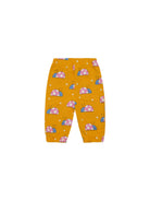 Pantaloni sportivi per neonata Stella McCartney Kids arancione con stampa coccinelle all-over TY6040 Z3579 465MC STELLA McCARTNEY KIDS 