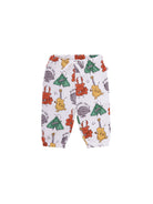 Pantaloni per neonato Stella McCartney Kids bianchi con stampa elementi musicali TY6520 Z3562 101MC STELLA McCARTNEY KIDS 