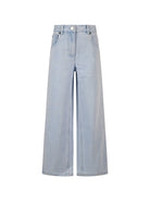 Jeans per bambina Stella McCartney Kids denim con logo sul retro TY6A20 Z0746 600 STELLA McCARTNEY KIDS 