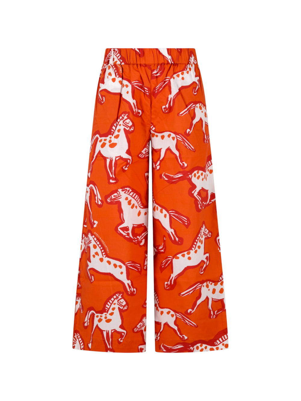 Shorts per bambina Stella McCartney Kids bianca con stampa floreale sul retro TY6F40 Z3744 421MC STELLA McCARTNEY KIDS 