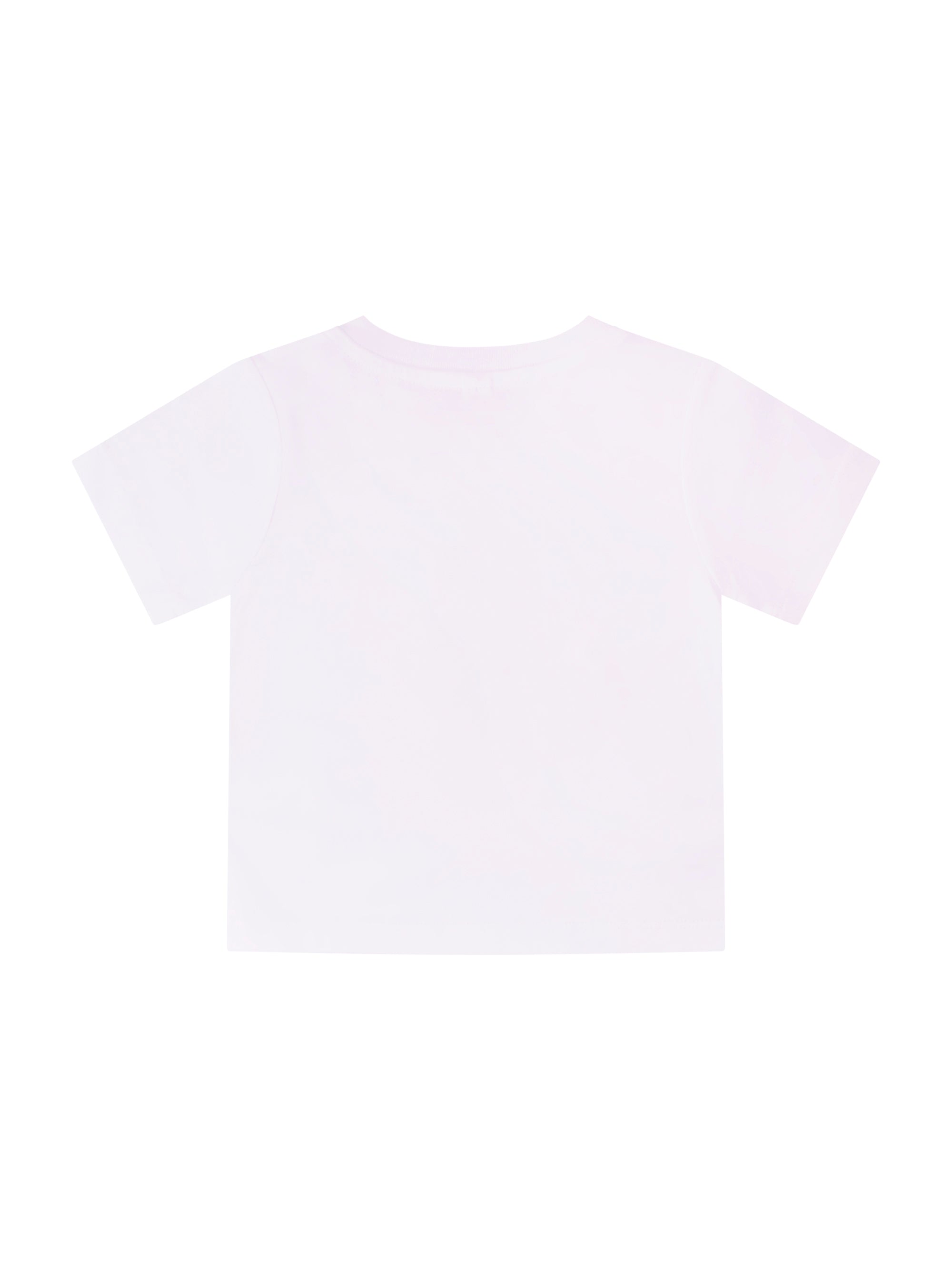 T-shirt per neonata Stella McCartney Kids bianca con stampa pesciolino sul davanti TY8061 Z0434 100 STELLA McCARTNEY KIDS 
