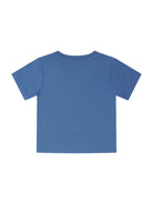 T-shirt per neonato Stella McCartney Kids blu con stampa palline da tennis e basket TY8620 Z0434 61D STELLA McCARTNEY KIDS 