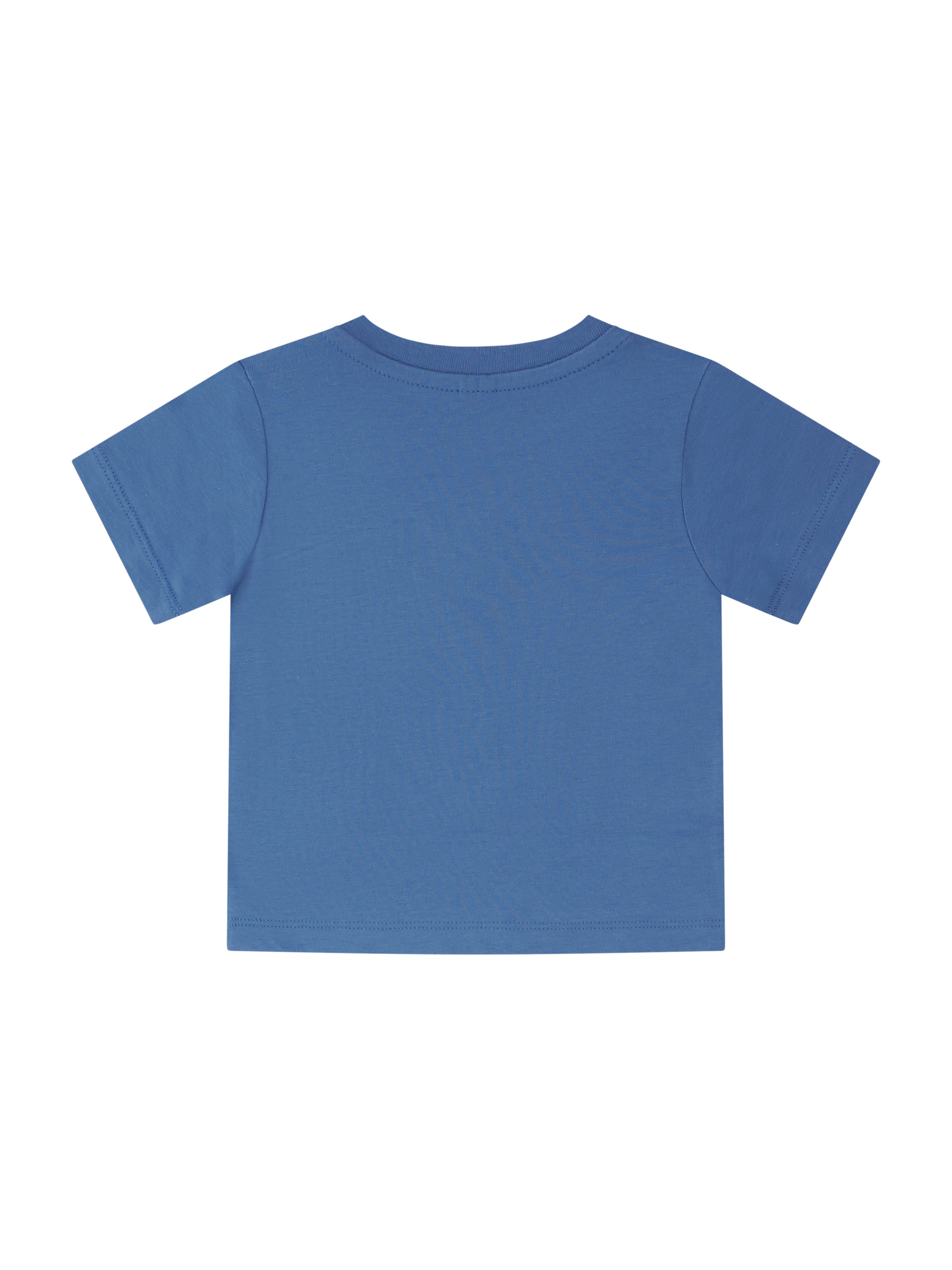 T-shirt per neonato Stella McCartney Kids blu con stampa palline da tennis e basket TY8620 Z0434 61D STELLA McCARTNEY KIDS 