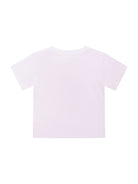 T-shirt per neonato Stella McCartney Kids bianca con stampa palla da basket sul davanti TY8630 Z0434 100 STELLA McCARTNEY KIDS 