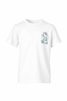 T-shirt per bambina Stella McCartney bianca con stampa floreale TY8A21 Z0434 101 STELLA McCARTNEY KIDS 