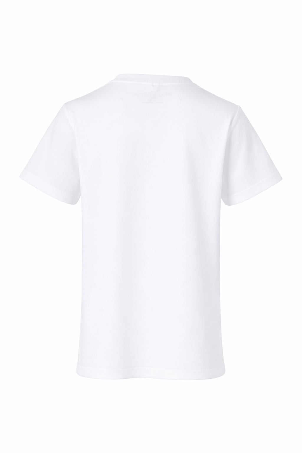 T-shirt per bambino Stella McCartney Kids bianca con stampa disco sul petto TY8P11 Z0434 101 STELLA McCARTNEY KIDS 