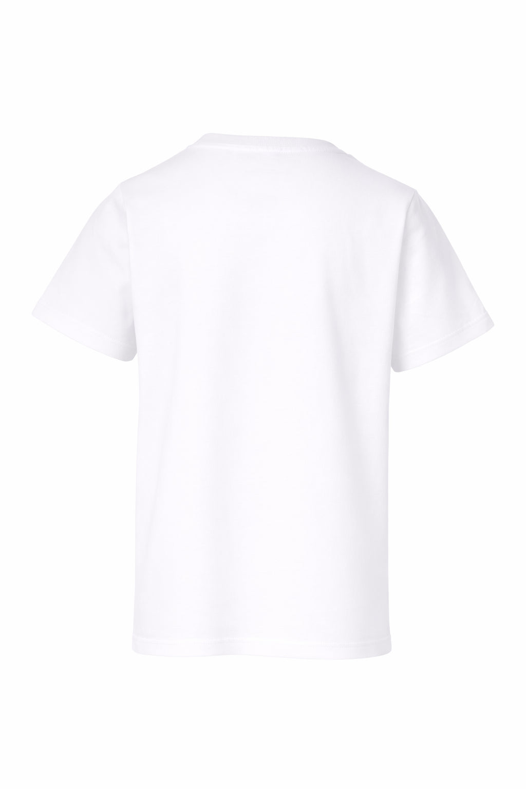 T-shirt per bambino Stella McCartney Kids bianca con stampa grafica sul davanti TY8P61 Z0434 101 STELLA McCARTNEY KIDS 