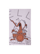 T-shirt per bambino Stella McCartney Kids bianca con stampa grafica sul davanti TY8P61 Z0434 101 STELLA McCARTNEY KIDS 