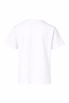 T-shirt per bambino Stella McCartney Kids bianca con stampa grafica sul davanti TY8P71 Z0434 101 STELLA McCARTNEY KIDS 