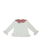 Maglione per neonata Stella McCartney Kids bianco con design a fiore TY9100 Z2423 101 STELLA McCARTNEY KIDS 