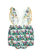 Salopette per neonata Stella McCartney Kids bianco con stampa logo all-over TYA001 Z3599 101MC STELLA McCARTNEY KIDS 