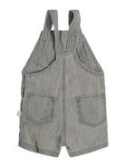 Salopette per neonato Stella McCartney Kids grigia con stampa grafica musicale TYA502 Z0522 909 STELLA McCARTNEY KIDS 