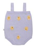 Body per neonato Stella McCartney Kids azzurro con ricamo palline da tennis TYA532 Z2423 602 STELLA McCARTNEY KIDS 