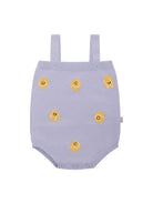Body per neonato Stella McCartney Kids azzurro con ricamo palline da tennis TYA532 Z2423 602 STELLA McCARTNEY KIDS 