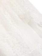Abito battesimale per neonata Dolce & Gabbana Kids bianco con decorazione in pizzo - Rubino Kids