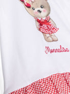 Abito con stampa Teddy Bear - Rubino Kids