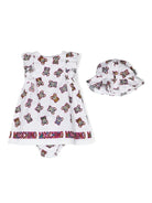 Abito con stampa Teddy Bear - Rubino Kids