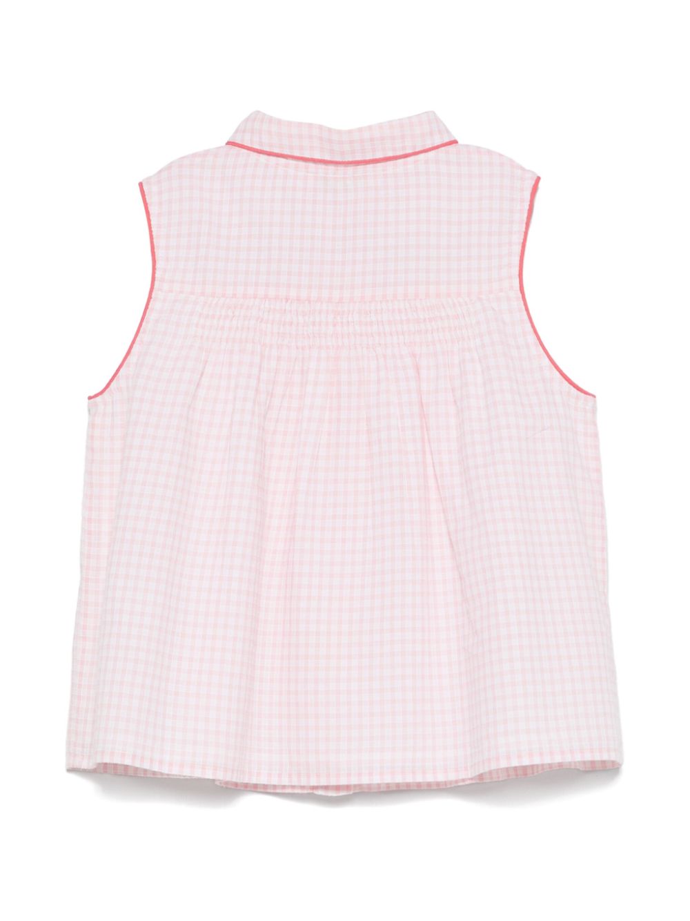 Abito Fedra per bambina Bonpoint rosa con colletto classico - Rubino Kids