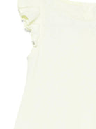 Abito in lino per bambina Il Gufo giallo con ruches - Rubino Kids