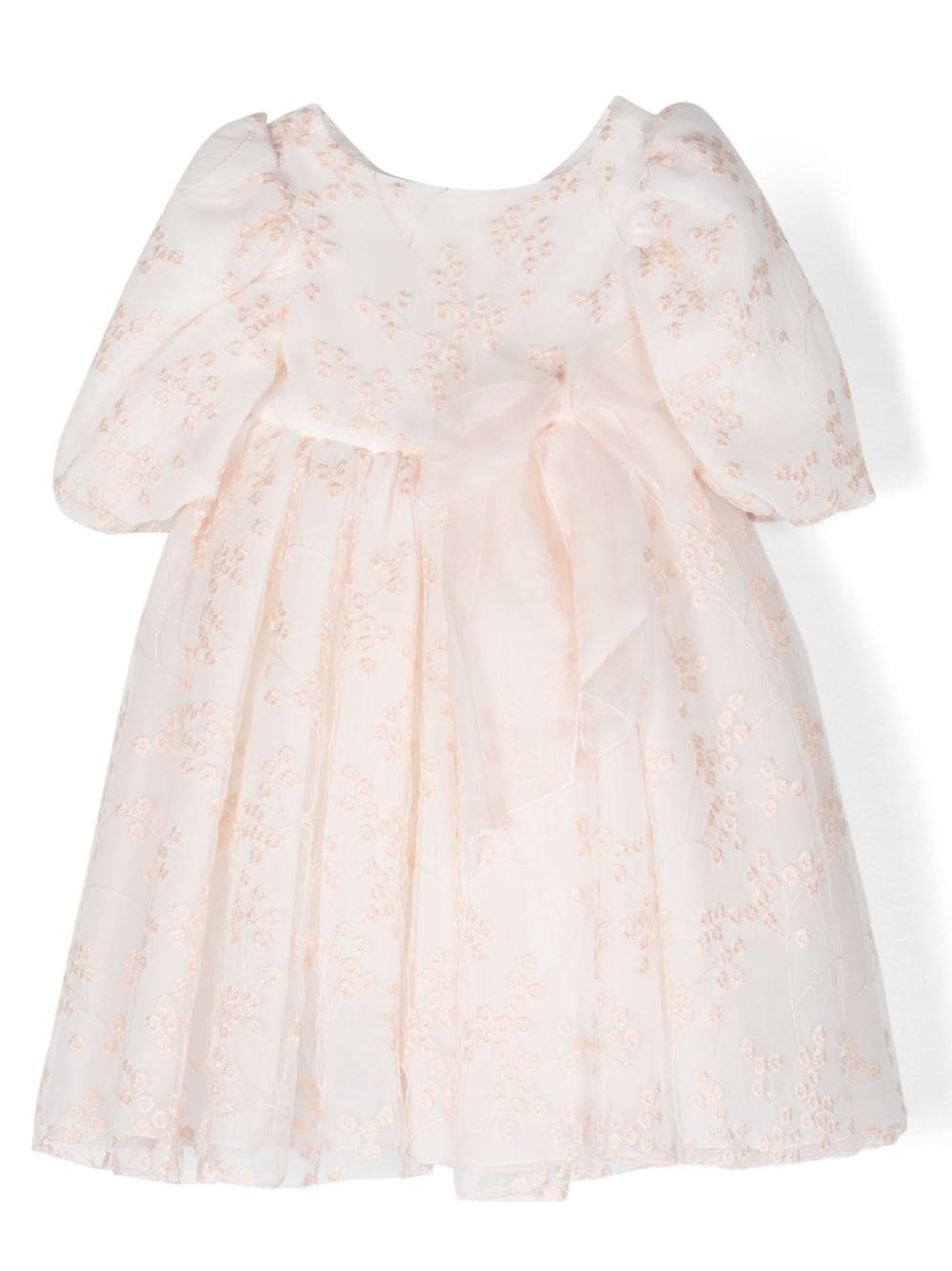 Abito in tulle con ricamo - Rubino Kids