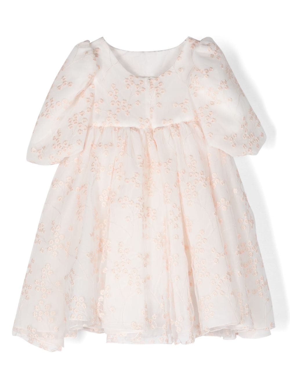 Abito in tulle con ricamo - Rubino Kids