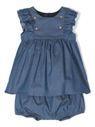 Abito Medusa Head denim - Rubino Kids