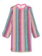 Abito mullticolor per bambina con arcobaleno Billieblush - Rubino Kids