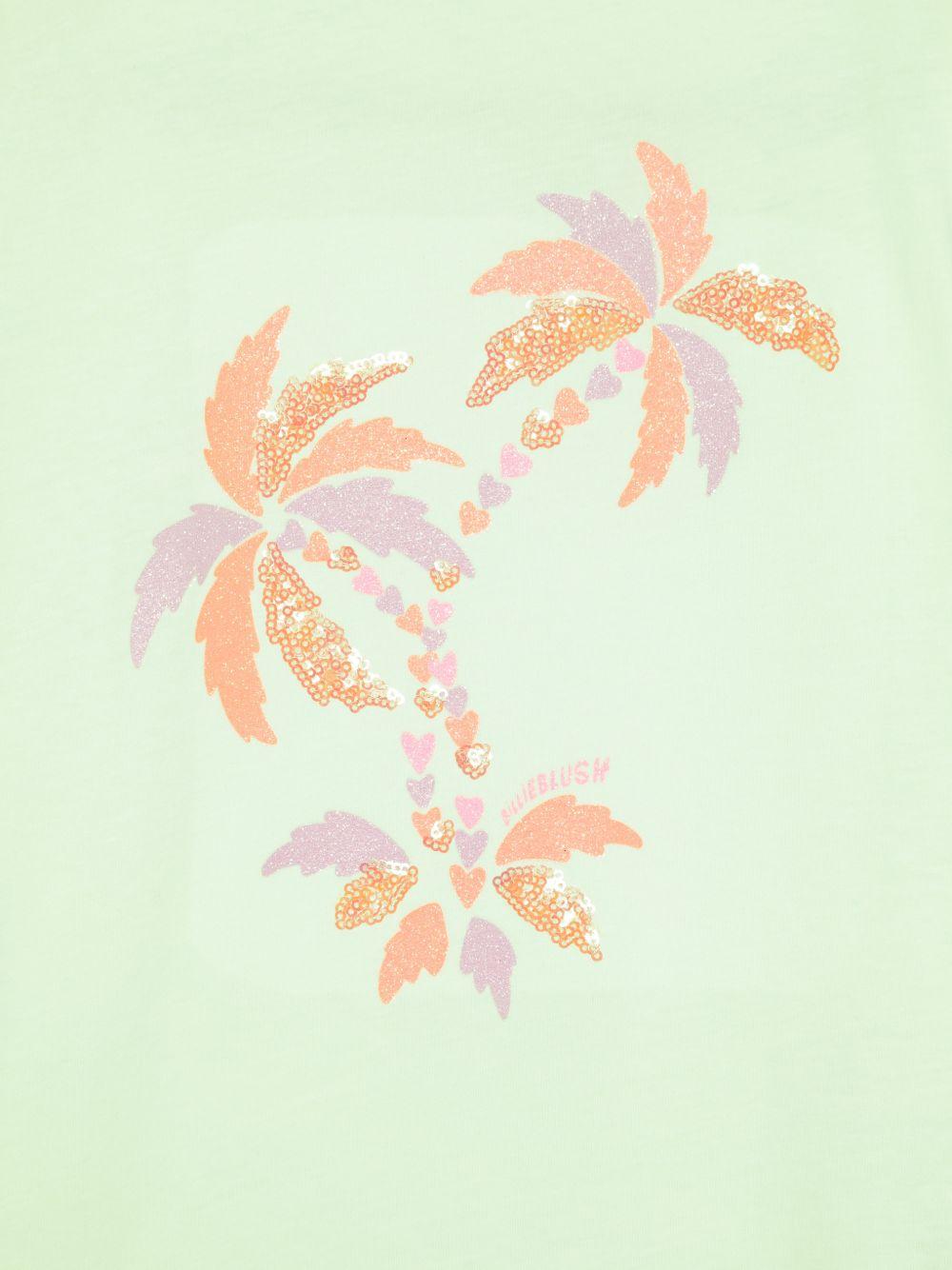 Abito per bambina BillieBlush verde neon con abbellimento di paillettes - Rubino Kids