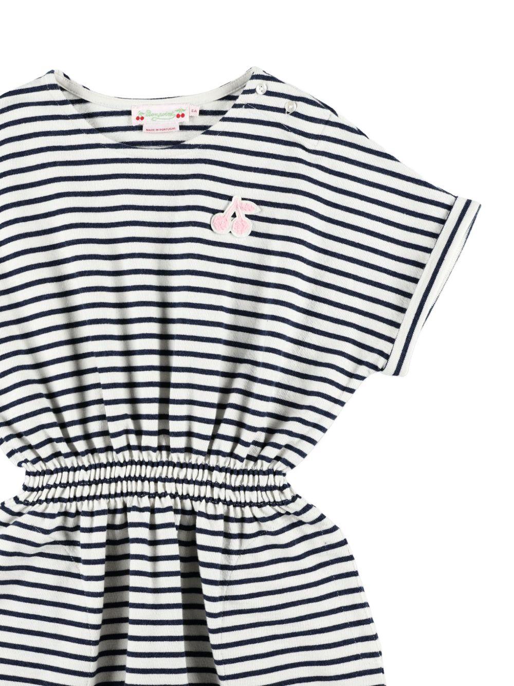 Abito per bambina Bonpoint multicolore con design a righe - Rubino Kids