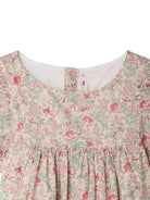 Abito per bambina Bonpoint rosa con stampa a fiori all - over - Rubino Kids