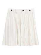 Abito per bambina Dkny Kids bianco con motivo gessato - Rubino Kids