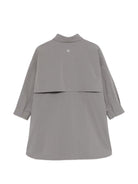 Abito per bambina Douuod Kids grigio con colletto e tasca - Rubino Kids