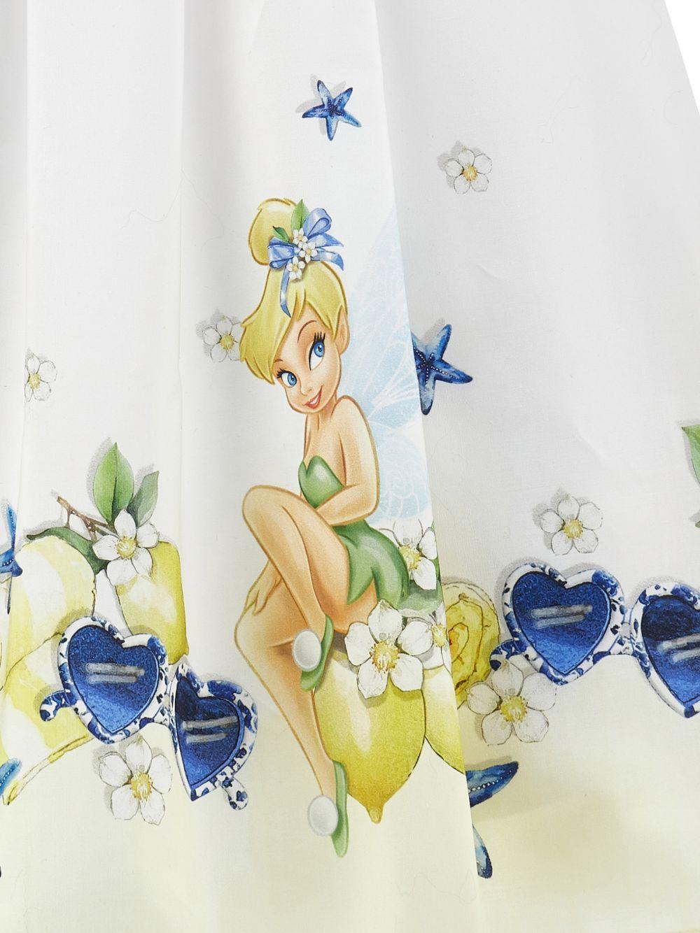 Abito per bambina Monnalisa bianco con scollo quadrato - Rubino Kids