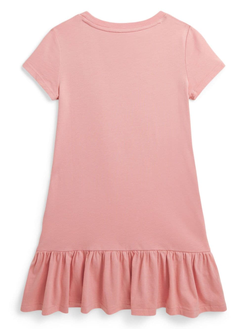 Abito per bambina Ralph Lauren Kids rosa con motivo Teddy Bear - Rubino Kids