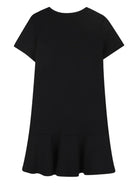 Abito per bambina The Marc Jacobs Kids nera con stampa borsa - Rubino Kids