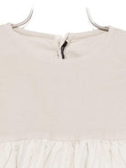 Abito per neonata Album Di Famiglia Kids beige con modello a pannelli - Rubino Kids