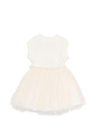 Abito per neonata Donsje beige con ruches - Rubino Kids