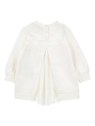 Abito per neonata Monnalisa bianco con stampa - Rubino Kids