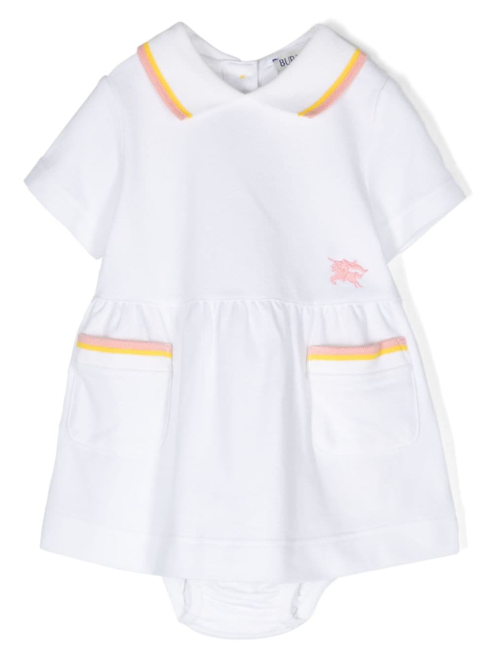 Abito stile polo Equestrian Knight - Rubino Kids