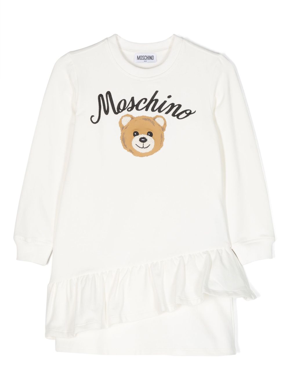 Abito Teddy Bear con ruches - Rubino Kids