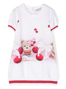 Abito Teddy Bear con stampa - Rubino Kids