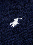 Accappatoio per bambini Polo Ralph Lauren Kids blu con motivo Polo Pony - Rubino Kids