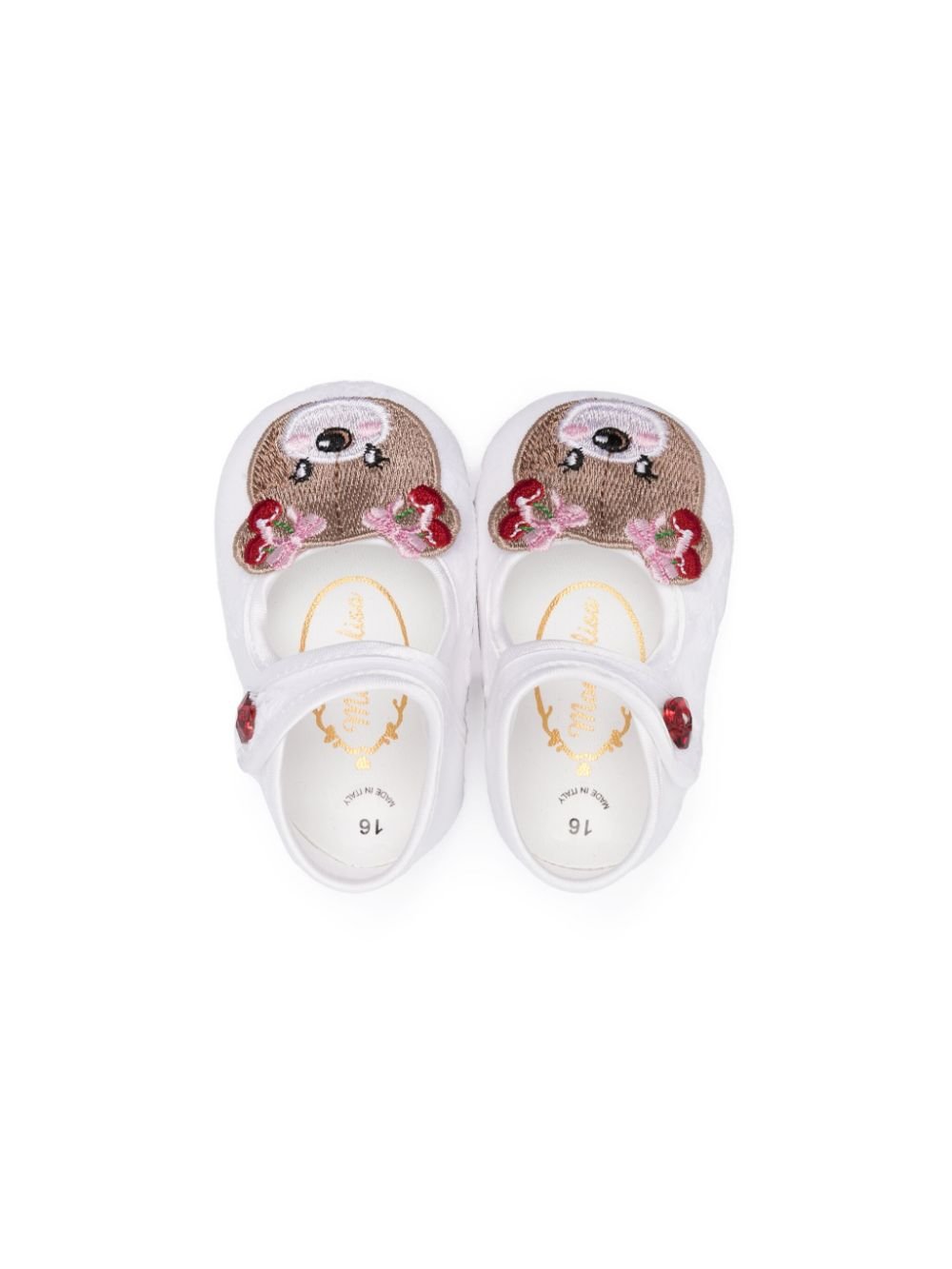 Ballerine con teddy sul d'avanti - Rubino Kids