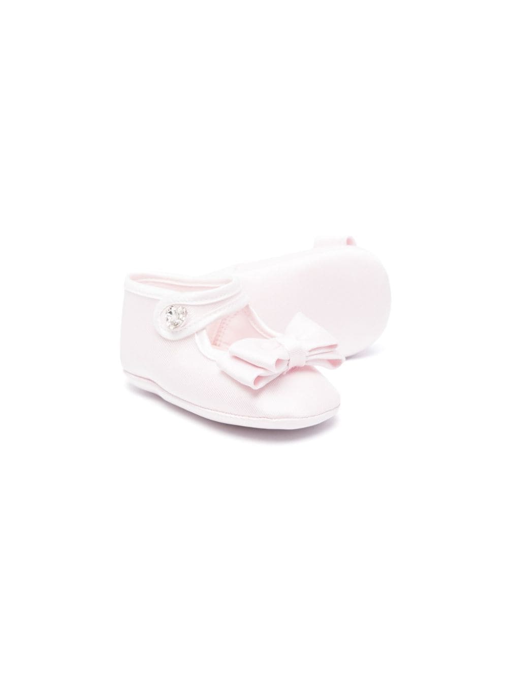 Ballerine in gabardine con fiocco - Rubino Kids