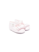 Ballerine in gabardine con fiocco - Rubino Kids